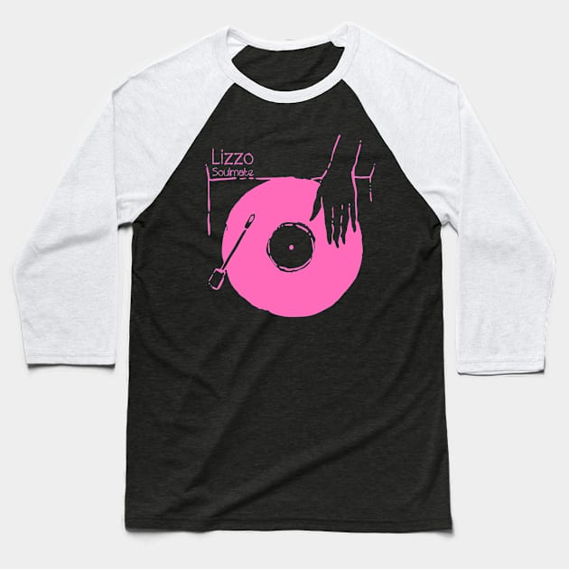 Spin Your Vinyl - Soulmate Baseball T-Shirt by earthlover